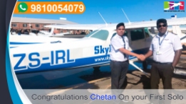 Congratulations Chetan On your First Solo